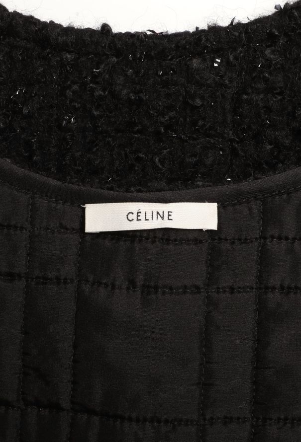 Céline F/W 2016 Iridescent Tweed Tunic - 5