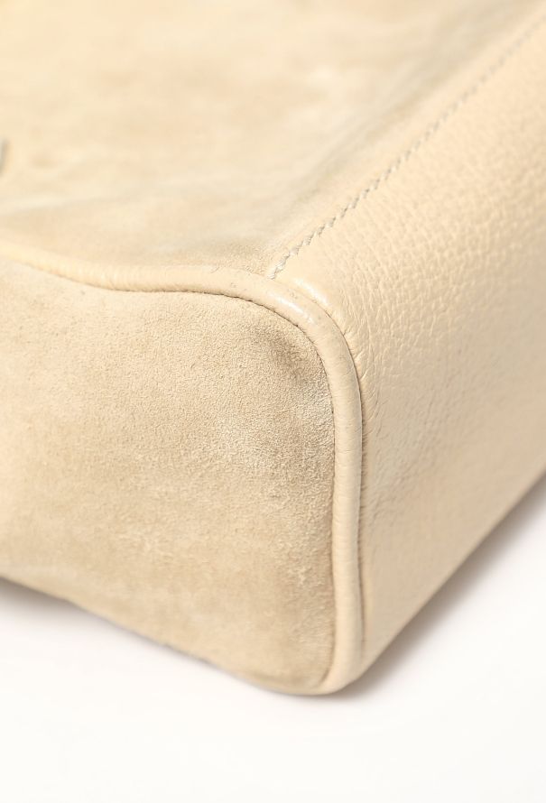 Gucci Vintage Suede Bamboo Mini Bag - 10