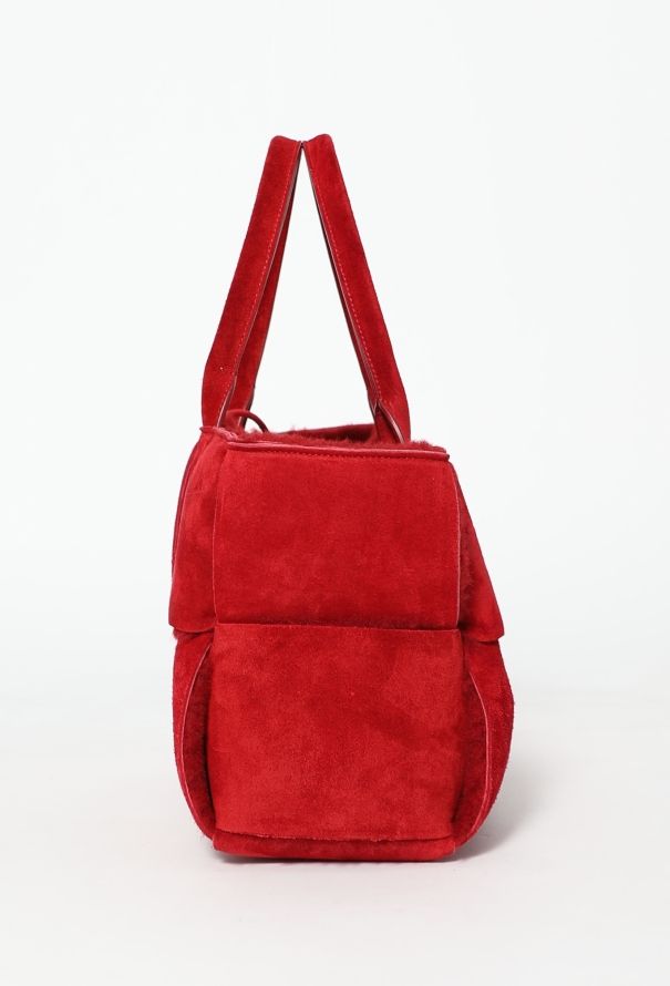 Bottega Veneta 2022 Shearling Arco Tote Bag - 5