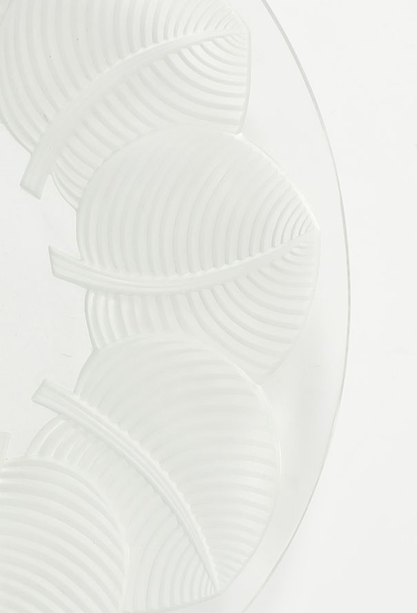 Vintage Objects & Decor 1930s Verlys Art Deco Frosted Plate - 3