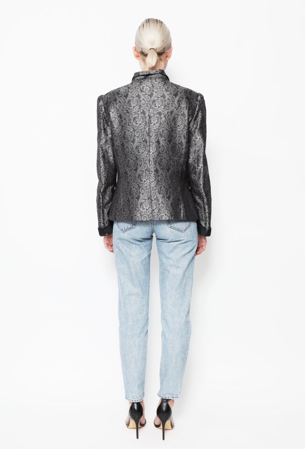 Balenciaga CAMPAIGN S/S 2006 Tailored Baroque Jacket - 4