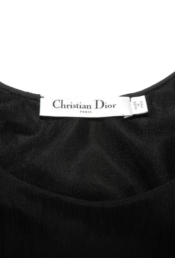 Dior S/S 2024 Pleated Chiffon Gown - 5