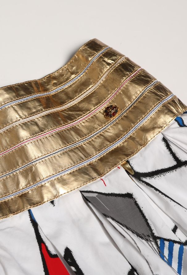 Chanel Pre-Fall 2019 Paris-New York Printed Skirt - 10