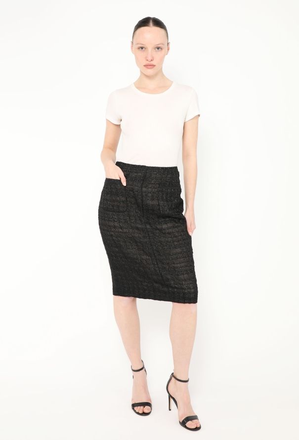 Chanel S/S 2012 Iridescent Bouclé Tweed Set - 5