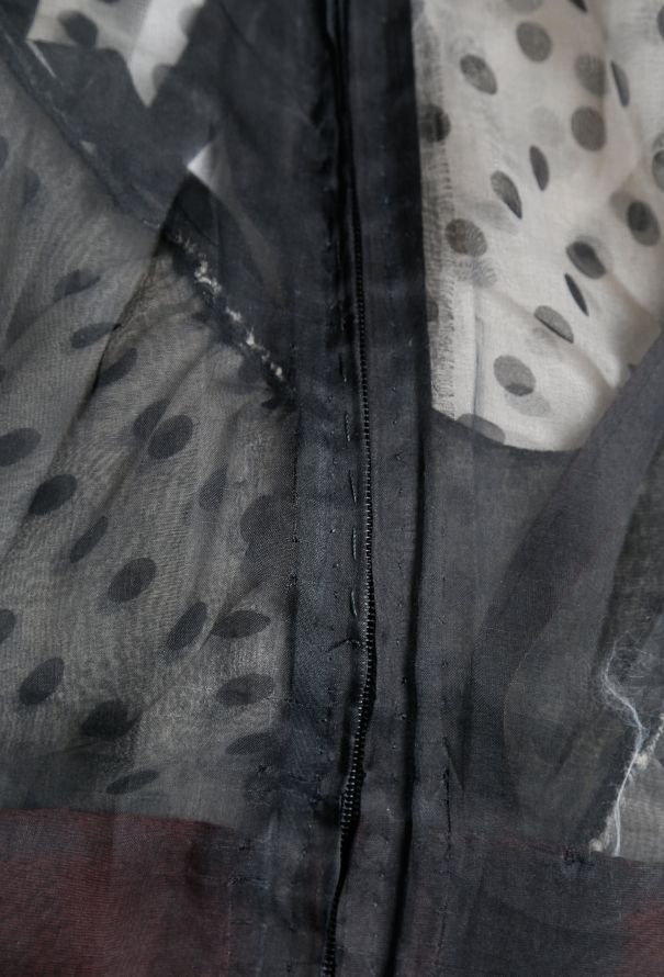 Balmain '50s Ruffled Polka Dot Dress - 5