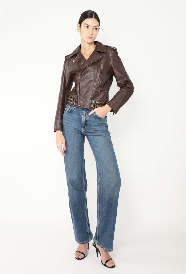 Céline 2019 Leather Biker Jacket - 4