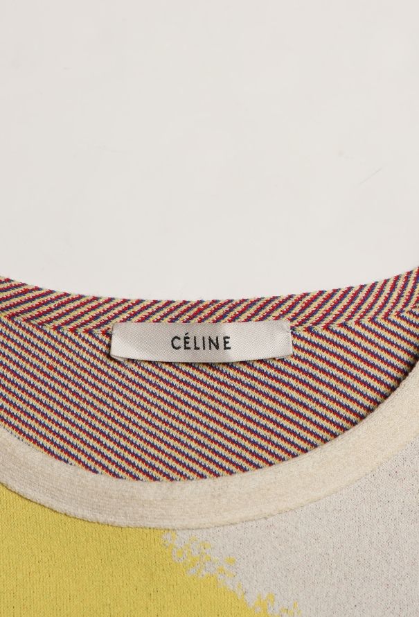 Céline S/S 2014 Brushstroke Bodycon Dress - 6