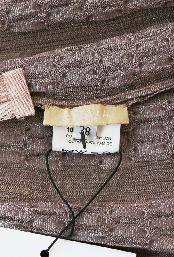Alaïa Flared Metallic Skater Dress - 4