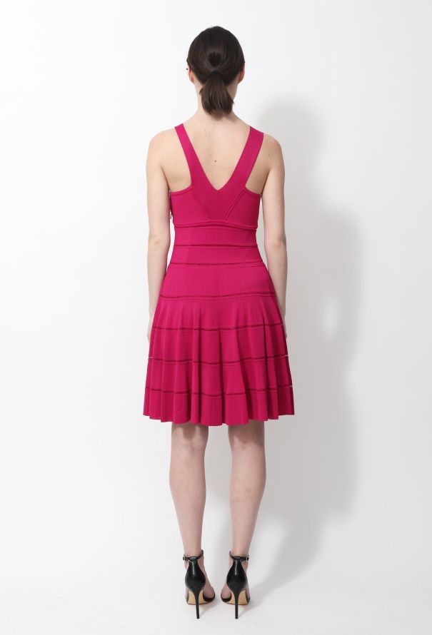 Dior 2011 Flared Cut-Out Knit Dress - 3