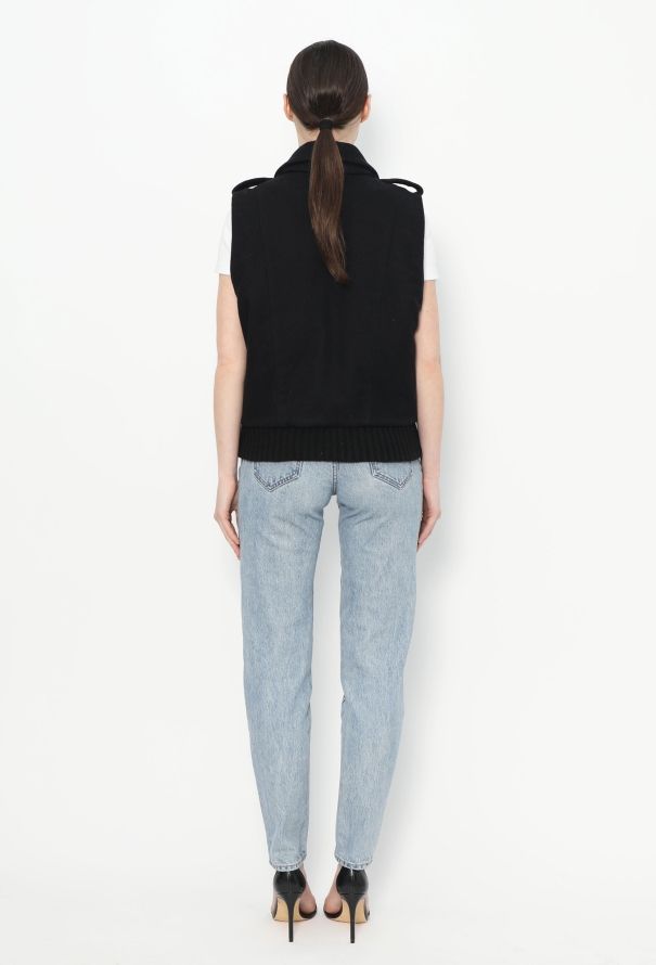 Balenciaga F/W 2002 Padded Bomber Vest - 7