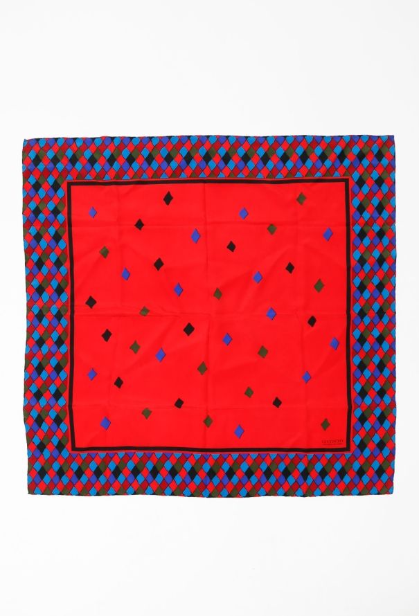 ReSee Atelier Handmade '80s Harlequin Print Scarf Turban - 3