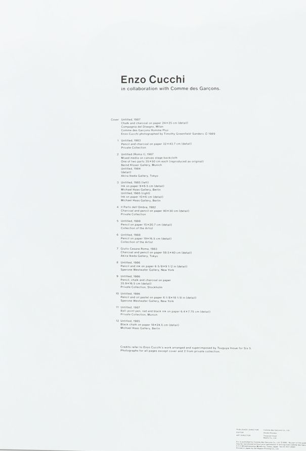 Comme des Garçons SIX Magazine: S/S 1990, No°5 - 5