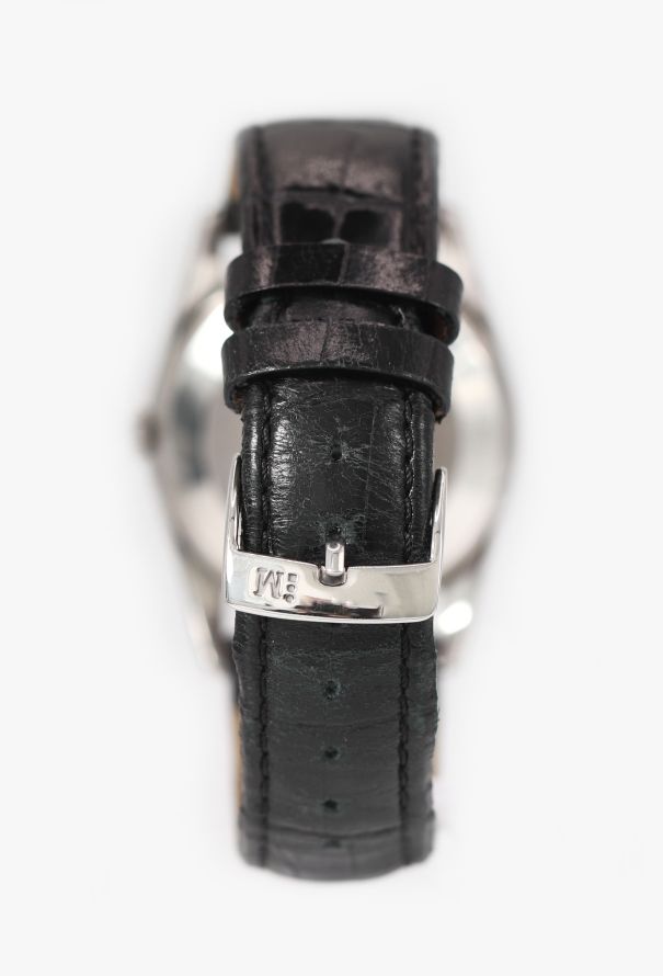 IWC 1970s Calatrava-Style Stainless Steel Watch - 4