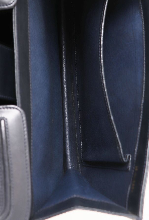 Gucci '70s Navy Horsebit Shoulder Bag - 11