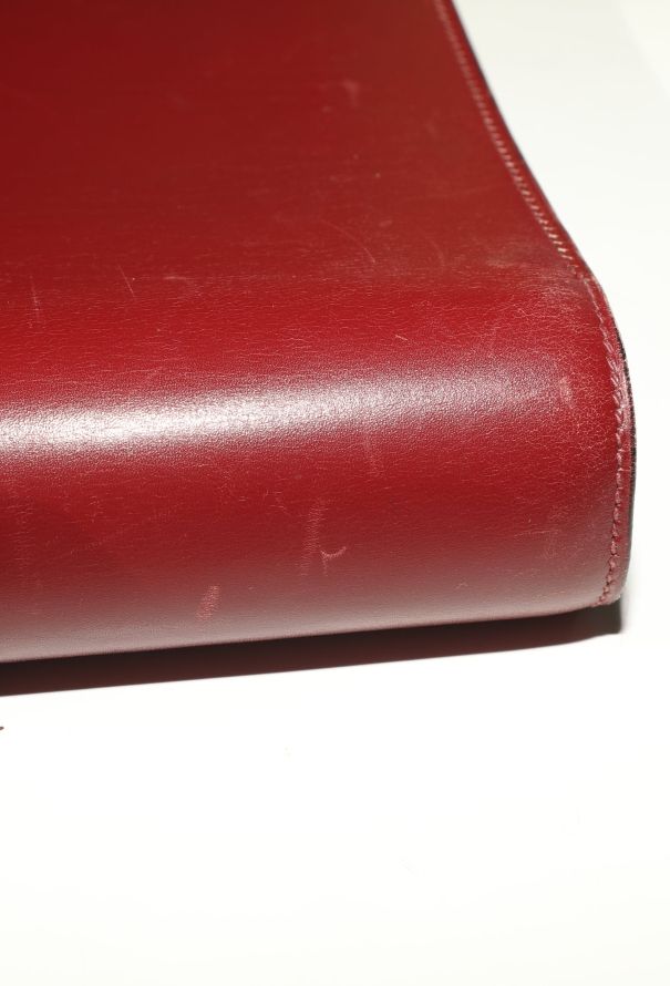 Hermès '90s Rouge H Box Sac à Dépêches - 13