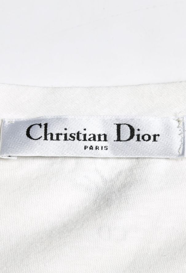 Dior F/W 2018 'C'est Non' Cotton Tee - 5