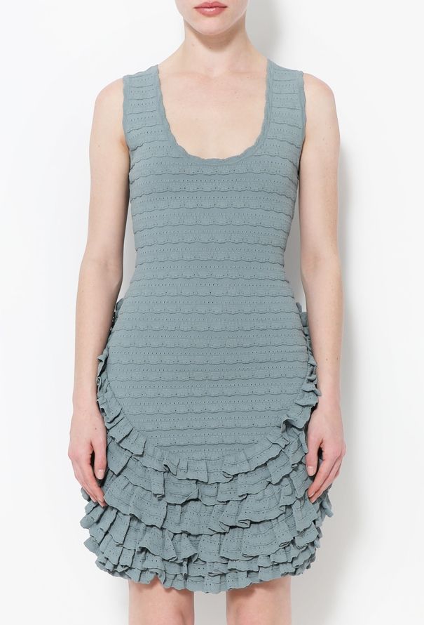 Alaïa S/S 2008 Ruffled Skater Dress - 3