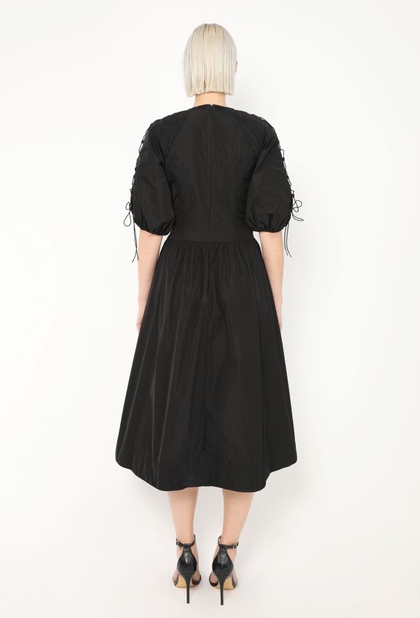Simone Rocha 2021 Pleated Nylon Dress - 4