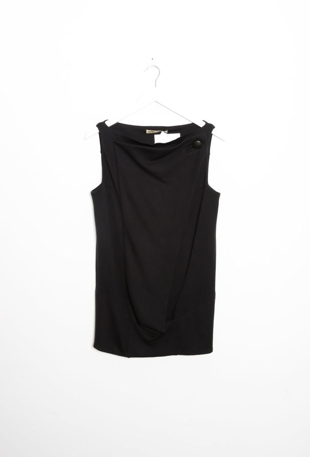 Balenciaga 2006 Draped Sleeveless Top - 5