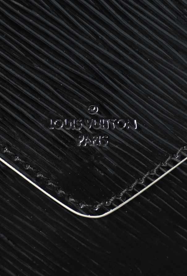 Louis Vuitton Black Epi Envelope Pouch - 10