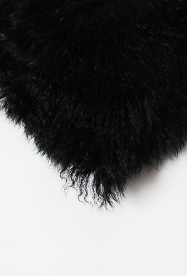 Saint Laurent 90's Shearling Hobo Bag - 7