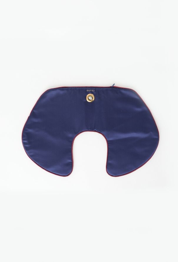 Gucci 4-piece Red Silk Emblem Travel Set - 6