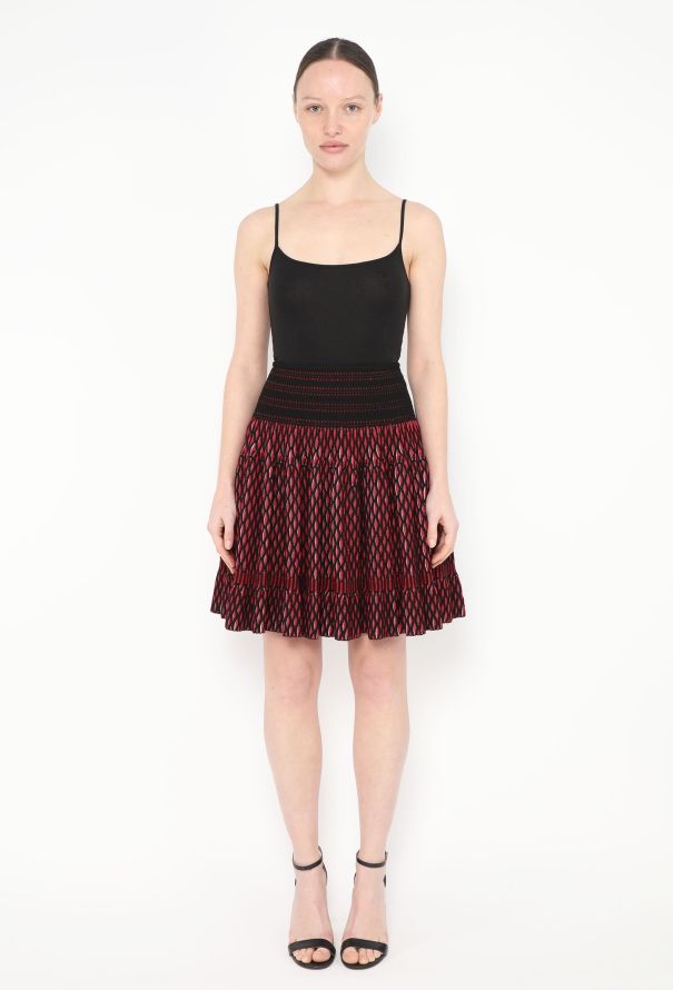 Alaïa Scalloped Peplum Skirt Ensemble - 2