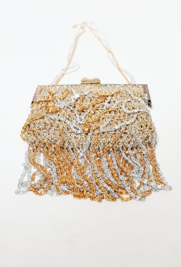 Azzaro Rare '70s Metallic Chandelier Set - 16