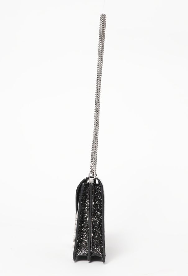 Saint Laurent Watersnake Monogram Crossbody Bag - 6
