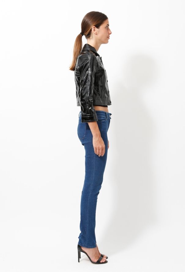 Proenza Schouler S/S 2004 Patent Leather Bolero - 6