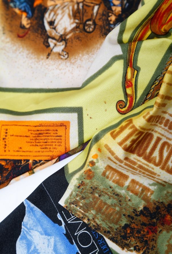 Gianni Versace S/S 1991 Teatro Print Leggings - 9