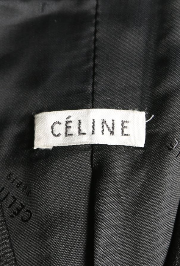 Céline 2010 Twill Smoking Blazer - 5