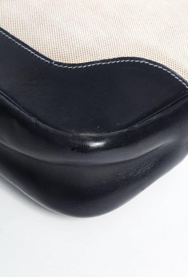 Hermès '50s Box & Toile H Trim Bag - 9