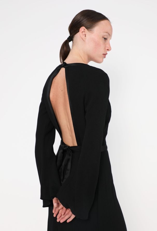 Alexander McQueen 2004 Open-Back Smoking Dress - 2