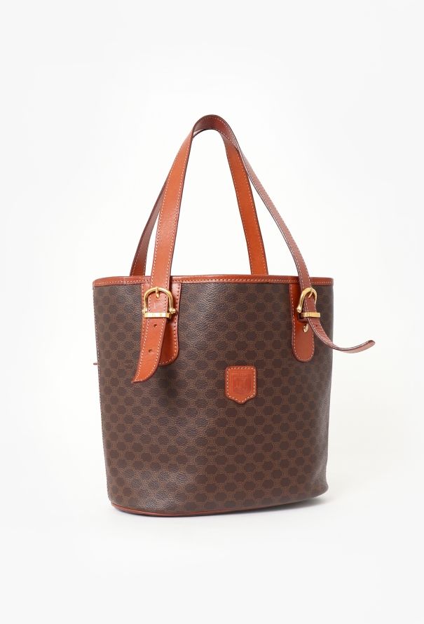 Céline 1995 Triomphe Macadam Monogram Tote - 2