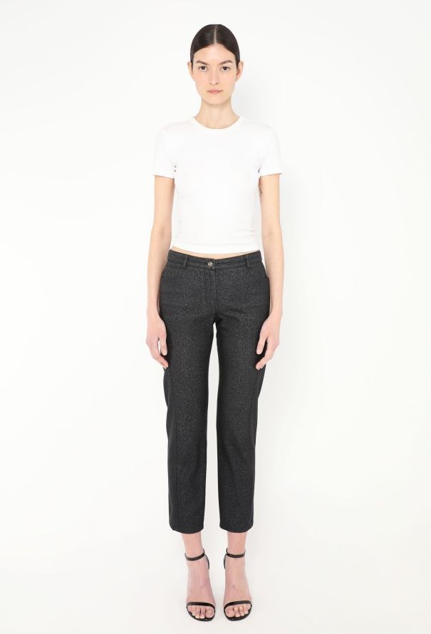 Chanel 2005 Iridescent 'CC' Button Jeans - 3