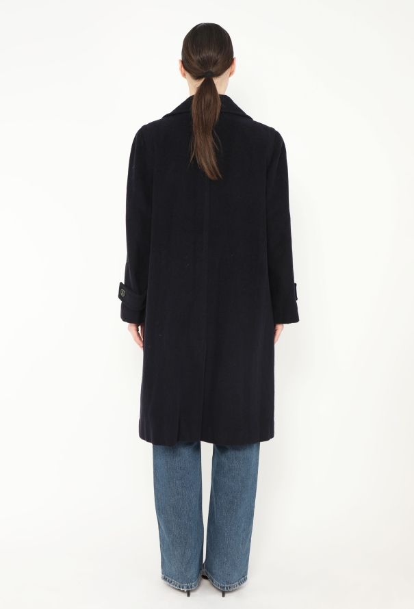 Céline Vintage Vicuña Wool Coat - 5