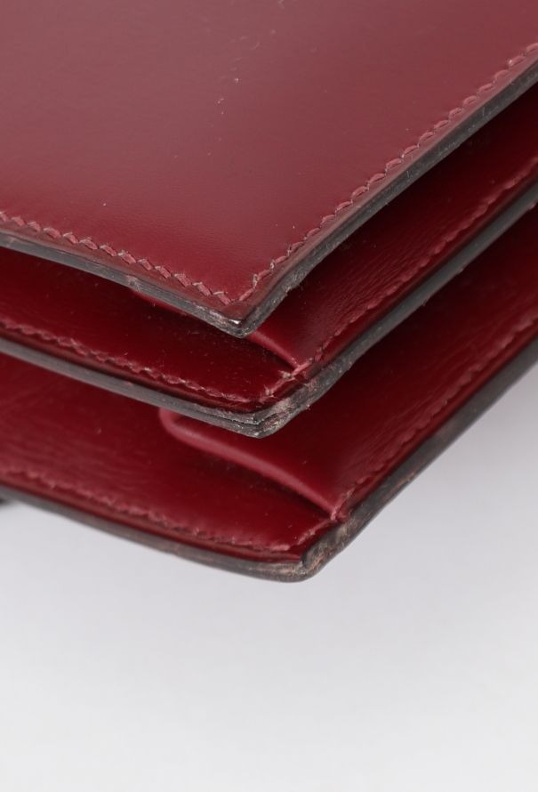 Hermès '70s Rouge H Box Escale Top Handle Bag - 8