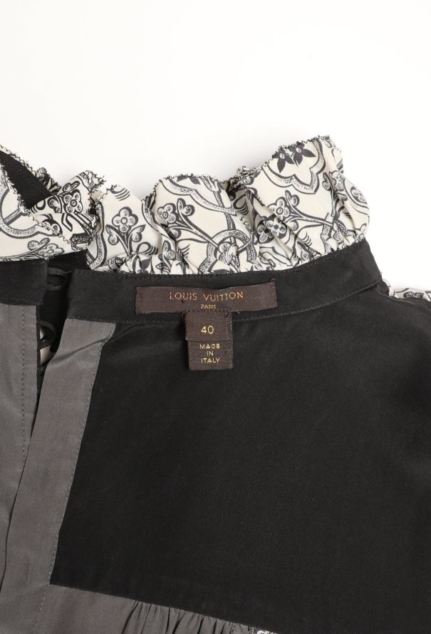 Louis Vuitton Patchwork Silk Blouse - 6