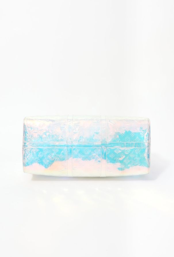 Louis Vuitton Iconic S/S 2019 Iridescent PVC Keepall 50 - 6