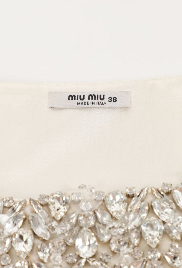 Miu Miu Resort 2021 Embellished Babydoll Dress - 5
