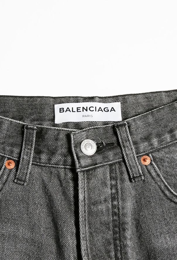 Balenciaga Washed Archetype Jeans - 5