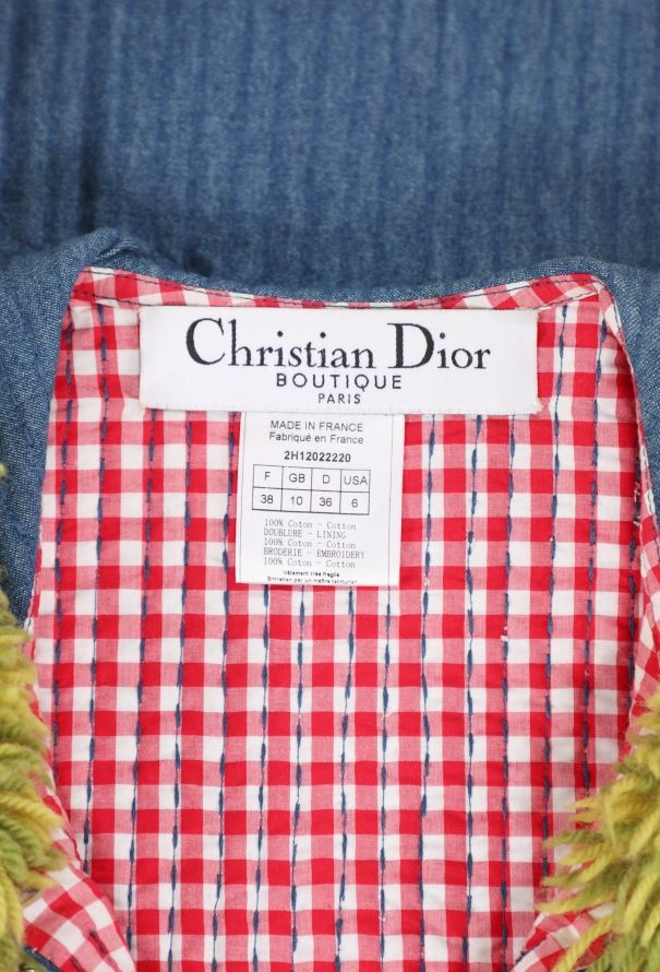 Dior ULTRA COLLECTOR F/W 2002 Denim Ensemble - 10