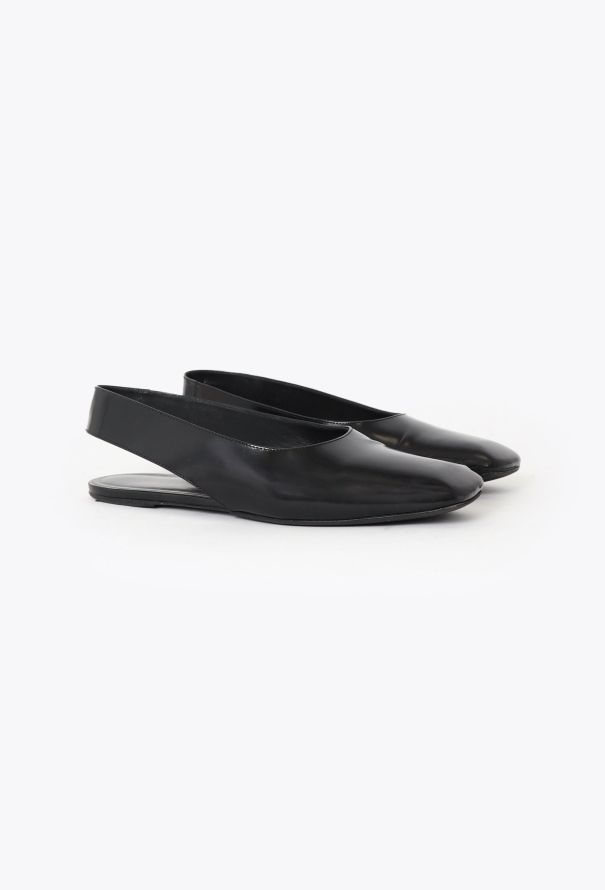 The Row S/S 2021 Sharp Calfskin Flats - 4