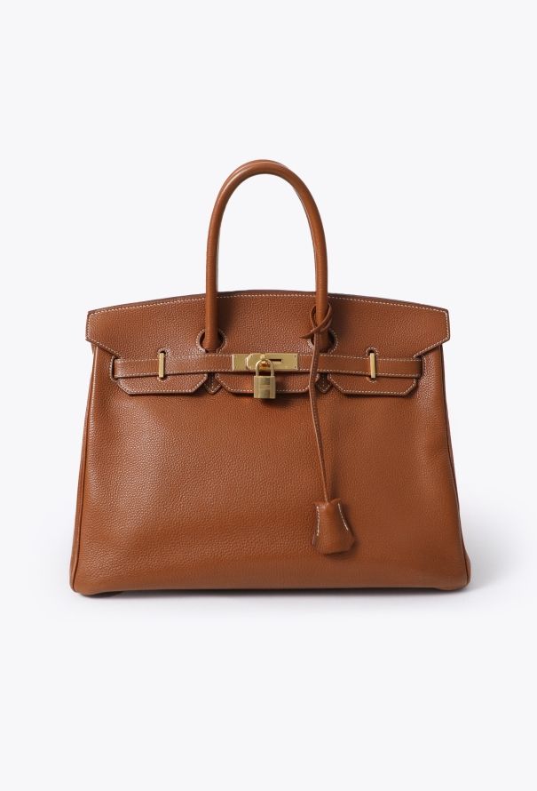 Hermès Beautiful Gold Togo Birkin 35 - 1