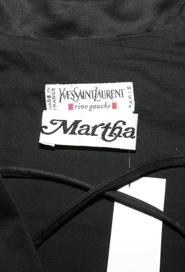 Saint Laurent Rare S/S 1991 Lace-Up Safari Dress - 7