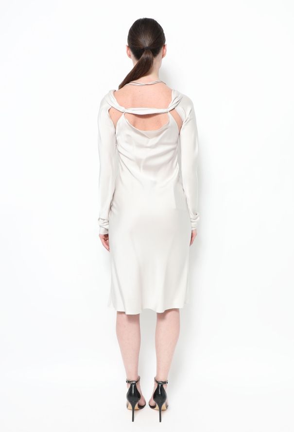 Gucci TOM FORD 2002 Silk Knot Dress - 3