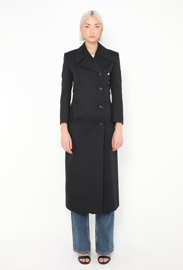 Céline F/W 2017 Tailored Belted Coat - 1