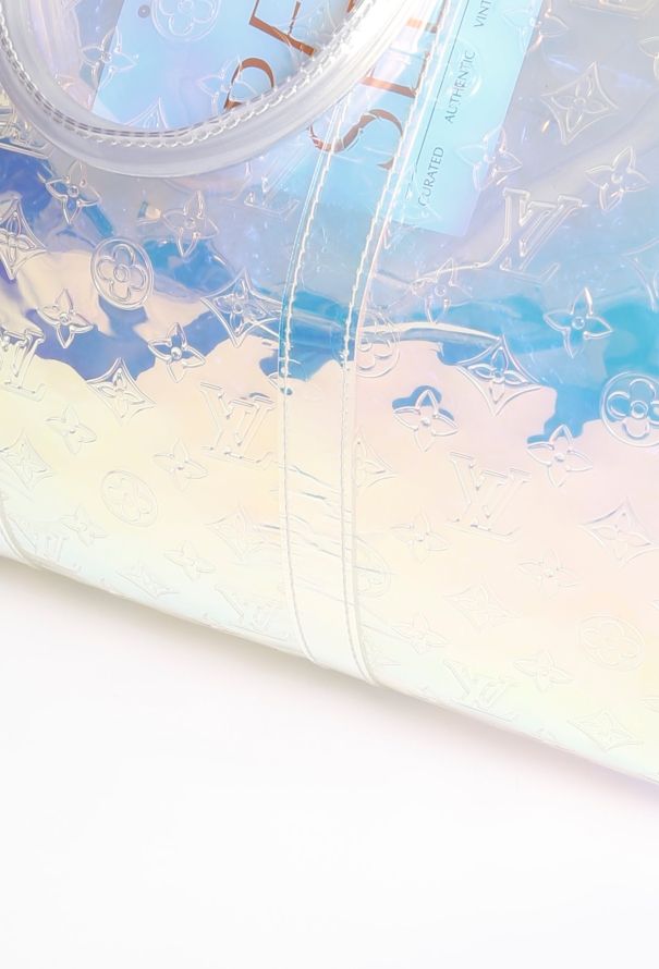 Louis Vuitton Iconic S/S 2019 Iridescent PVC Keepall 50 - 15