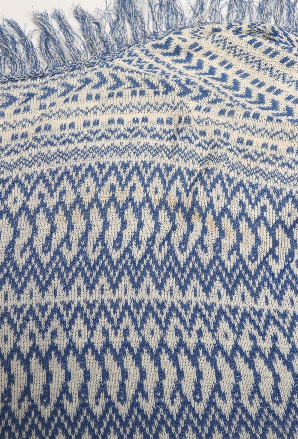 Loewe S/S 2015 Fringed Crochet Poncho - 9